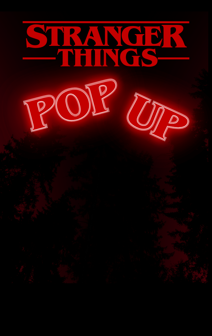 Stranger Things Pop-up