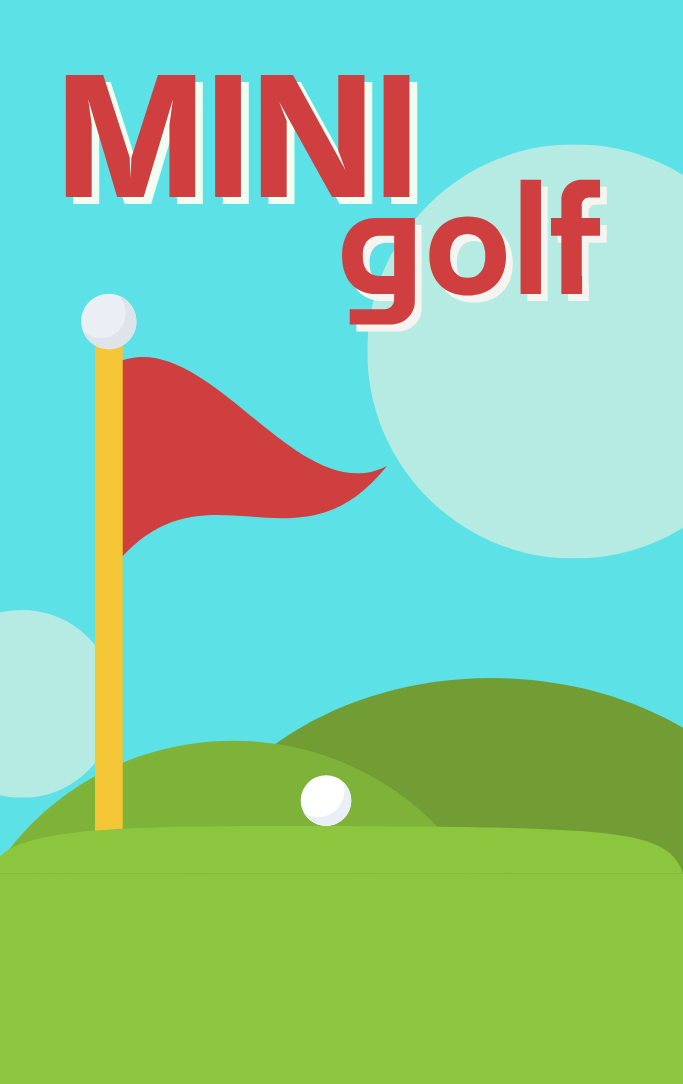 Mini Golf in the Library!