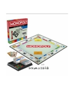 The game box, board, and game pieces. 