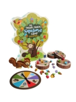 The game box, board, and game pieces. 