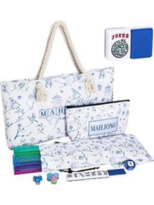 A bag containing mahjong game.