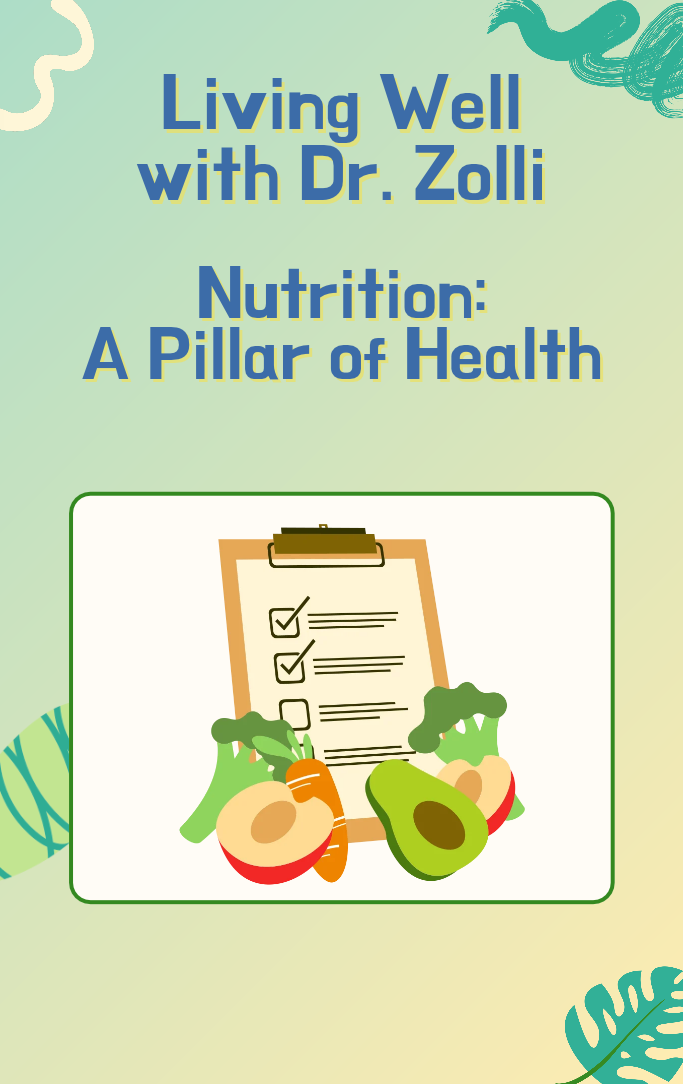 Nutrition: One of the Three Pillars of Health